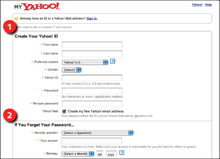 Figure 9.4: My Yahoo! screenshot