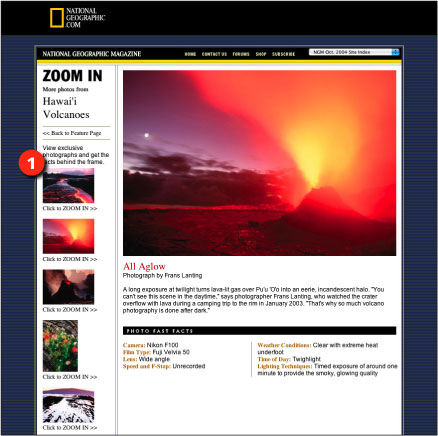 Figure 4.12: National Geographic screenshot