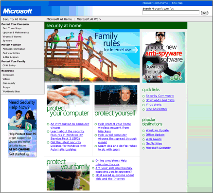 Figure 4.2: Microsoft screenshot